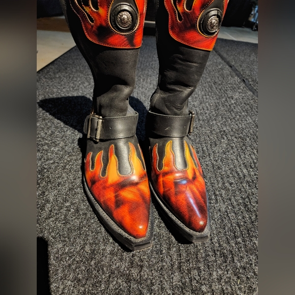New Rock cowboy boots size 9 - Picture 1 of 7